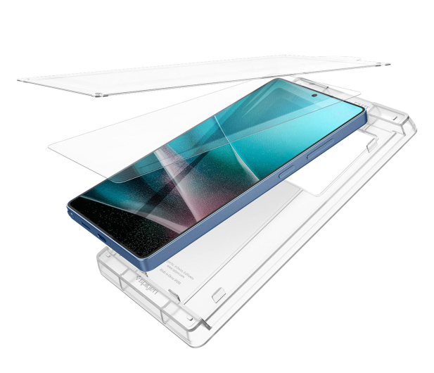 SPIGEN Elite Shield ”Ez Fit” do Samsung Galaxy S25 Ultra Clear AFL09083 - 1313154 - zdjęcie 3